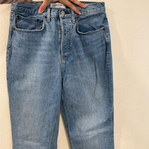 Denim Forum Light Blue High Rise Jeans